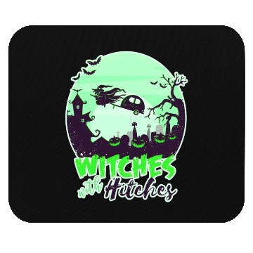 Discover Witches With Hitches Halloween Camg Caravan Moon W Mouse Pads