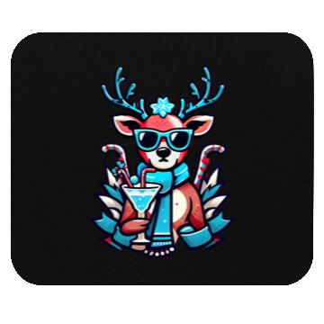 Discover cool reindeer Mouse Pads