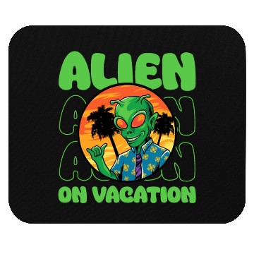 Discover Alien, Aliens, UFO, UAP, Space Unknown Flight Mouse Pads