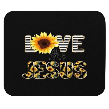 Discover Mother Mary - Praying With Rosary Mouse Pads