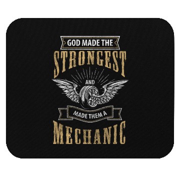 Discover Mechanic Workshop Mechatronics Engineer Hobbyist Mouse Pads