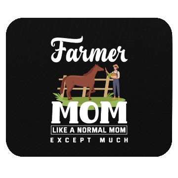 Discover Farmer Mom Funny Farmer Gift Mouse Pads