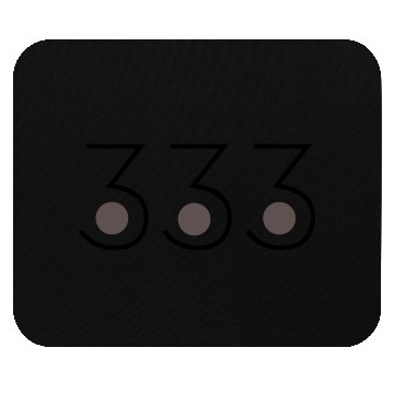 Discover Angel Number 333 Mouse Pads