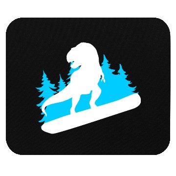 Discover Snowboard Love Snowboarding Mouse Pads