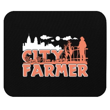 Discover City farmer Mouse Pads