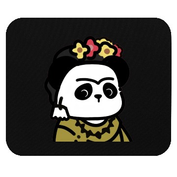 Discover Frida Kahlo D83D DC3CGiant Panda Mouse Pads