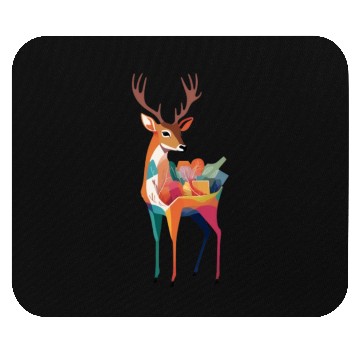 Discover Deer Animal in Pocket Mouse Pads