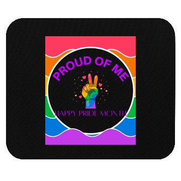 Discover Proud Of Me Pride Month Mouse Pads