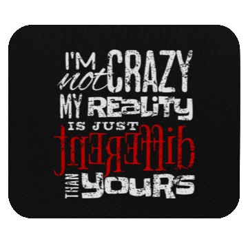 Discover Different Reality Typography Lettering Mouse Pads