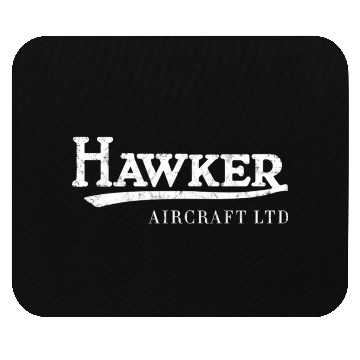Discover Hawker Aircraft Vintage Logo Mouse Pads