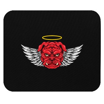 Discover Devil Pitbull Dog Mouse Pads
