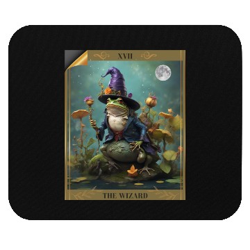 Discover he Wizard Comfort Colors Oversized Mouse Pads, Frog Ta