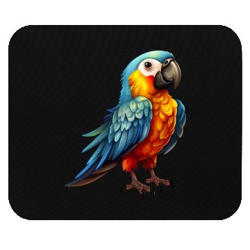 Discover Macaw Parrot for a Bird Lover Animal Lover Mouse Pads