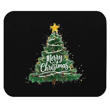 Discover Watercolor Christmas Tree Mouse Pads