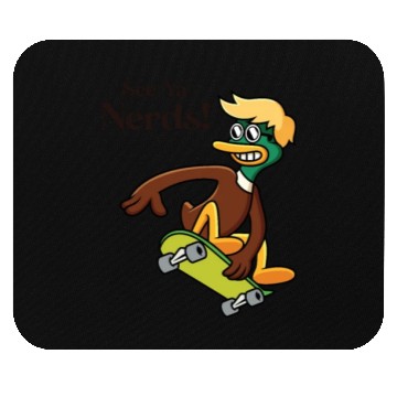 Discover See Ya Nerds Duck Skateboardkid Skatergirl Mouse Pads