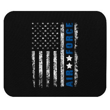 Discover US Flag Airplane Patriotic American Pilot Mouse Pads