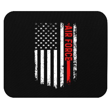 Discover US Flag Airplane Patriotic American Pilot Mouse Pads