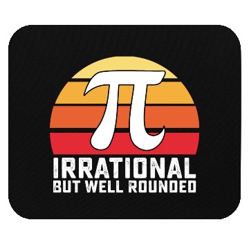 Discover Irrational But Well Rounded Pi Day Math Vintage Mouse Pads