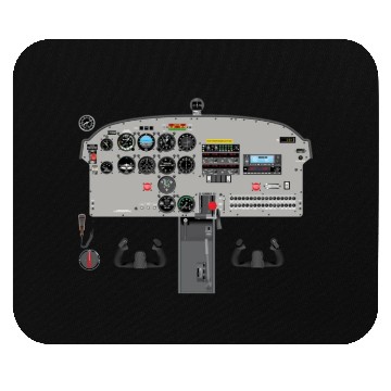 Discover Cessna 152 Cockpit Version Mouse Pads