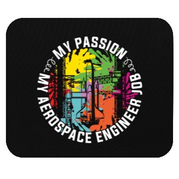 Discover Aerospace Engineer My Passion My Aircraft Aviation Mouse Pads