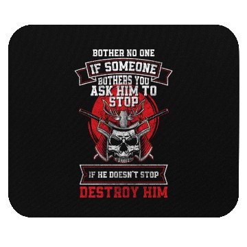 Discover Fighter Martial Arts Fighter Honor Katana Mouse Pads