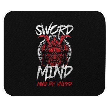 Discover Fighter Martial Arts Manga Katana Mouse Pads