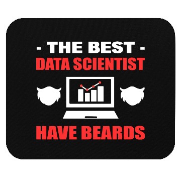 Discover Have Beards Nerd or Intelligent Gift Mouse Pads