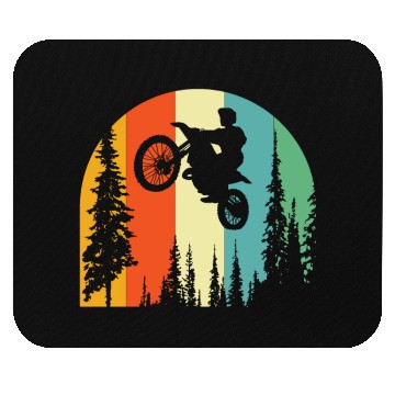 Discover Dirt Bike Mx Motocross Supermoto Mouse Pads