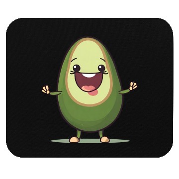 Discover Happy Avocado Mouse Pads