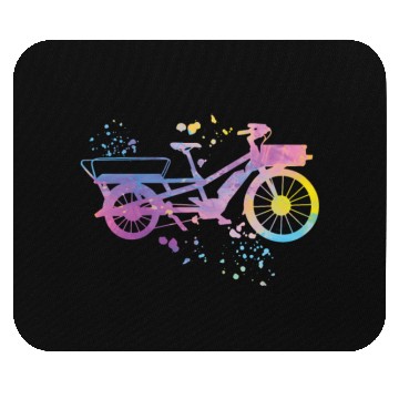 Discover Heavy Load Bike Cargo Bicycle Cargobike Mouse Pads