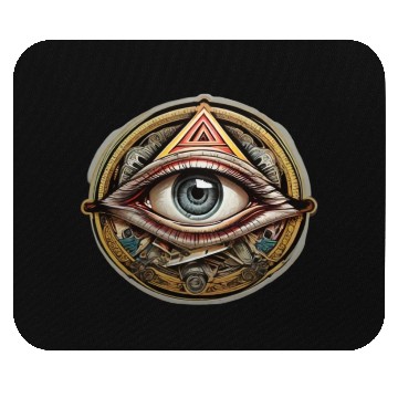Discover secret society illuminati Mouse Pads