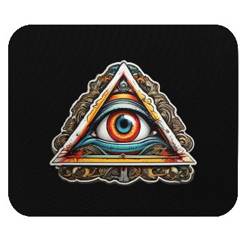 Discover secret society illuminati Mouse Pads