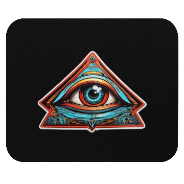 Discover secret society illuminati Mouse Pads