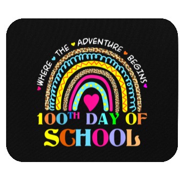 Discover 100th Day Of School Teacher 100 Days Smarter Mouse Pads