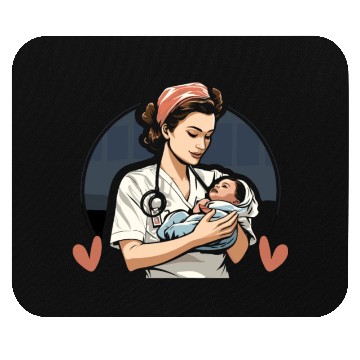 Discover Registered Nurse Medical Medicine Neonatal Nurse Mouse Pads