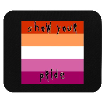 Discover lesbian pride Mouse Pads