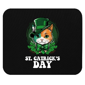 Discover St Catricks Day Cat Lovers St Patrick's Day Mouse Pads