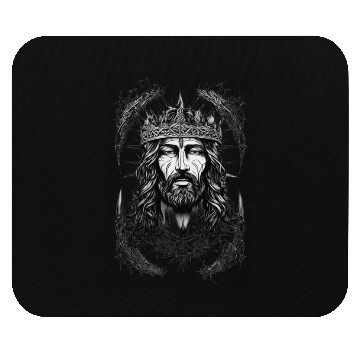 Discover Jesus Christ the Good Shepherd Mouse Pads