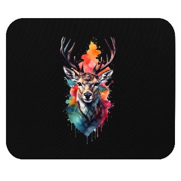 Discover Colorful Swamp Deer Mouse Pads
