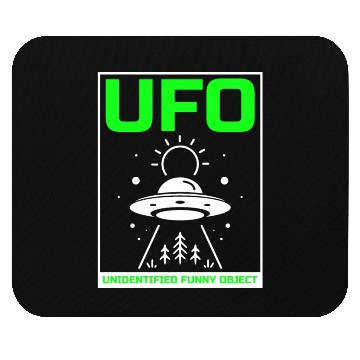 Discover Alien, Aliens, UFO, UAP, Space Unknown Flight Mouse Pads
