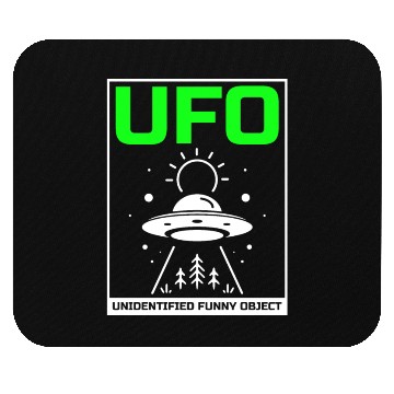 Discover Alien, Aliens, UFO, UAP, Space Unknown Flight Mouse Pads