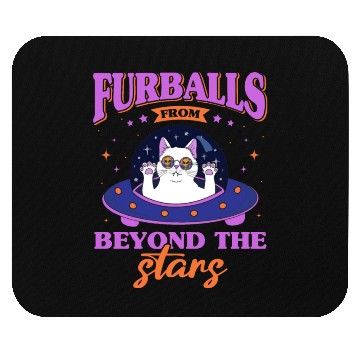 Discover Cat Alien, Aliens, UFO, UAP, Space Unknown Flight Mouse Pads