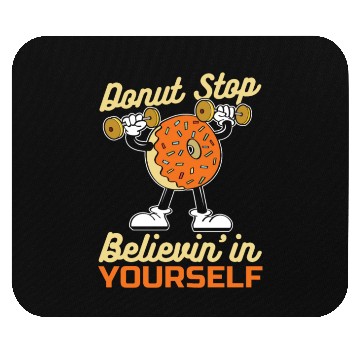 Discover Fitness Donut Donut Gym Mouse Pads