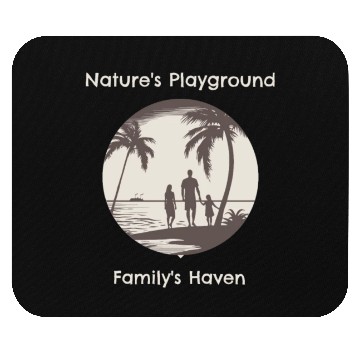 Discover NATURES PLAYGROUND FAMILYS HAVEN Mouse Pads