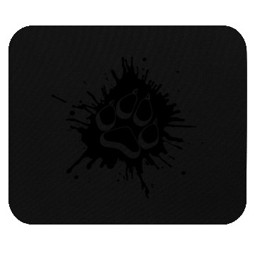 Discover Lion Paw Splash Mouse Pads