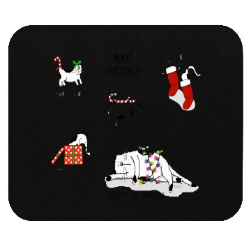 Discover Holidays are Exhausting. Merry Christmas! Mouse Pads
