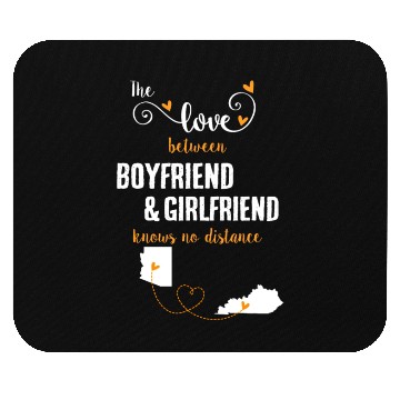 Discover Love Between BF And GF Arizonna To Kentucky Gift Mouse Pads
