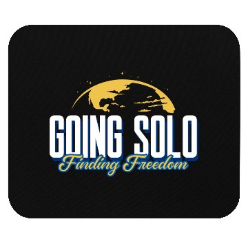 Discover Going Solo, Finding Freedom, Solo Travel, Travel, Mouse Pads