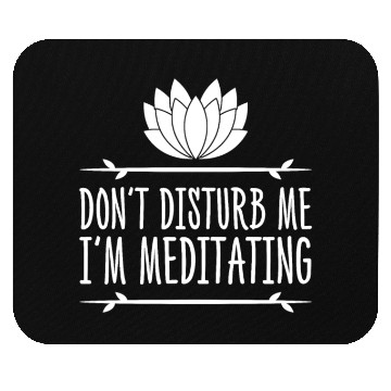 Discover Yoga Meditating Meditation Mouse Pads