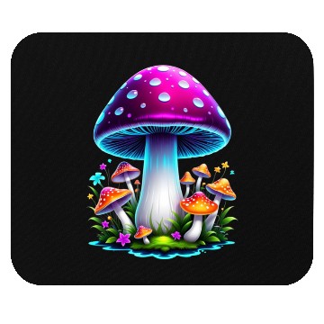 Discover Magic Mushroom Mouse Pads